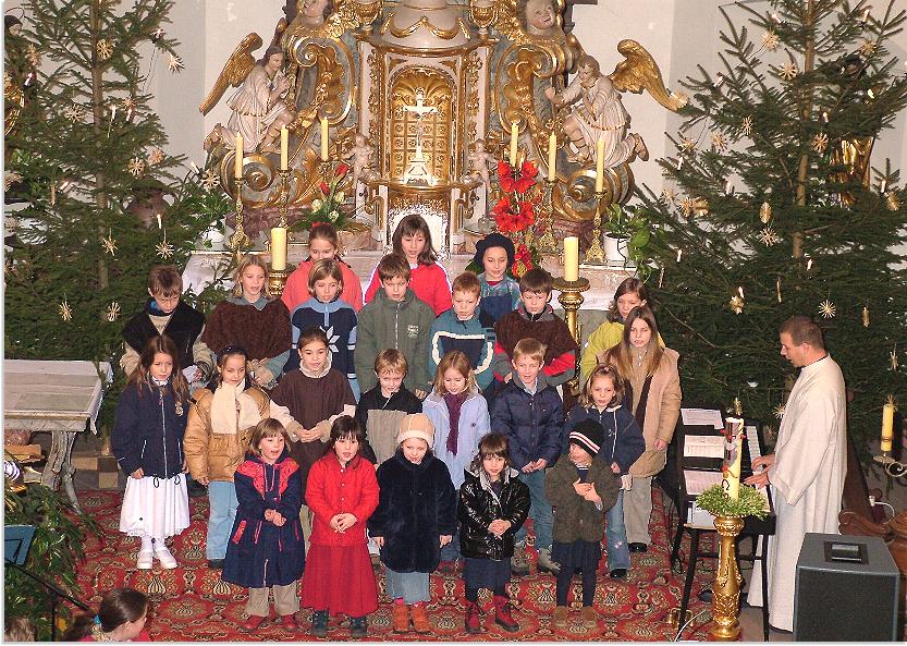 Kinderkrippenspiel in Lohr / Steinbach