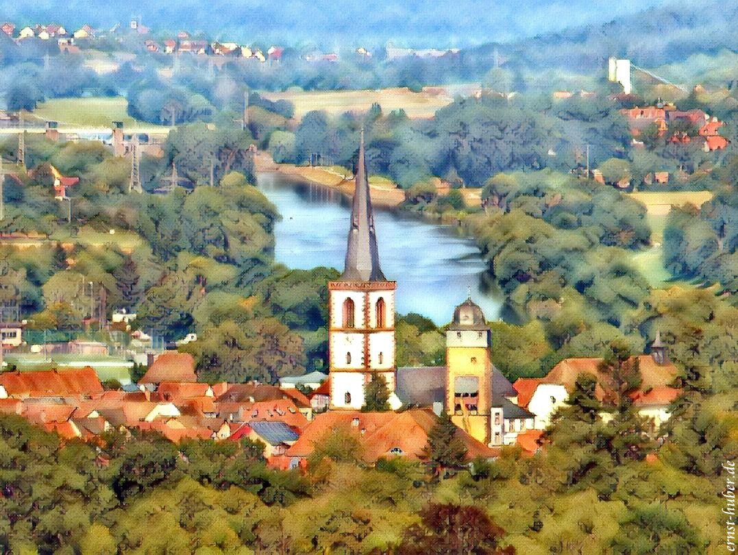 Summer in the City in Lohr a. Main