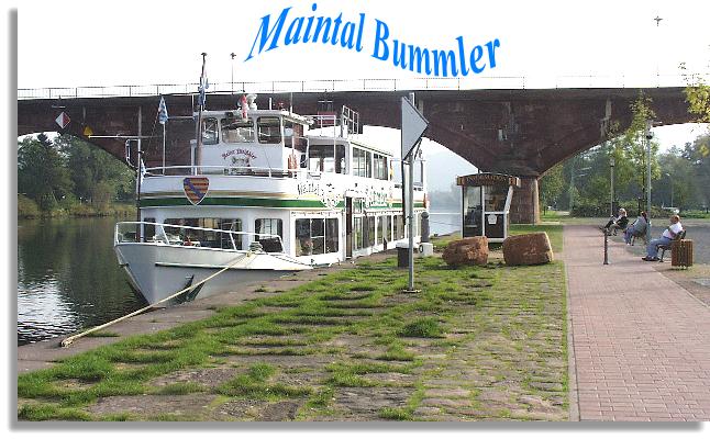 Der Maintalbummler an der Lohrer Mainlände