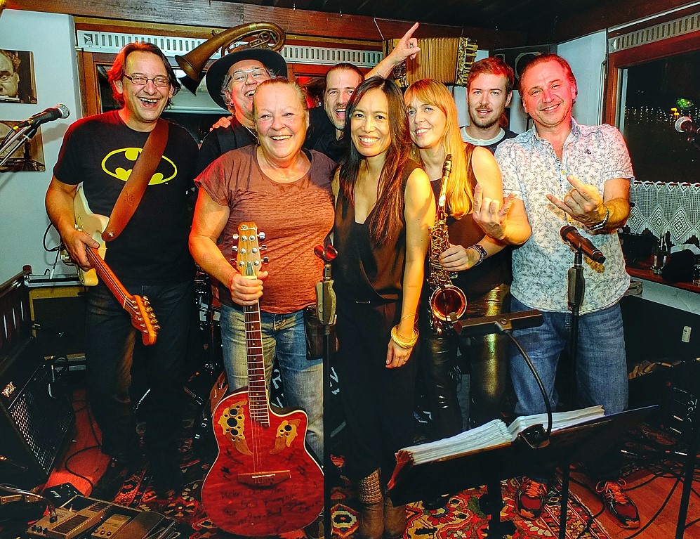50. Auftritt von Mir Zwä & Band im Blues Corner in Lohr a. Main