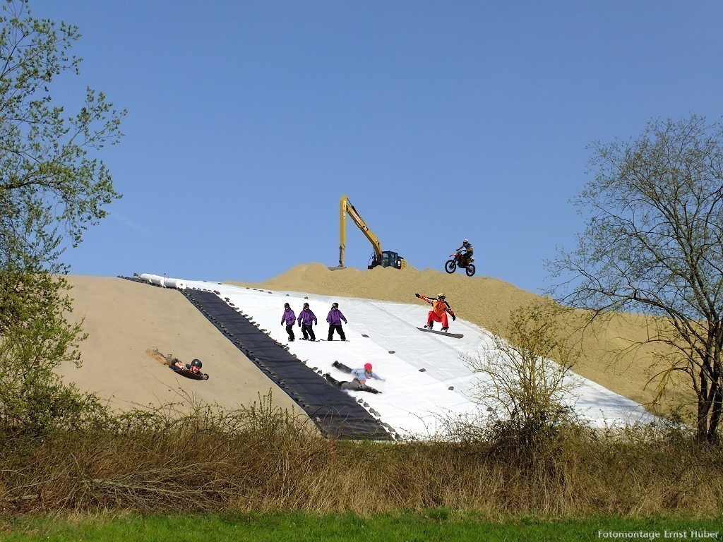 SKI Spass am Montescherbelino zwischen Lohr a. Main und Pflochsbach
