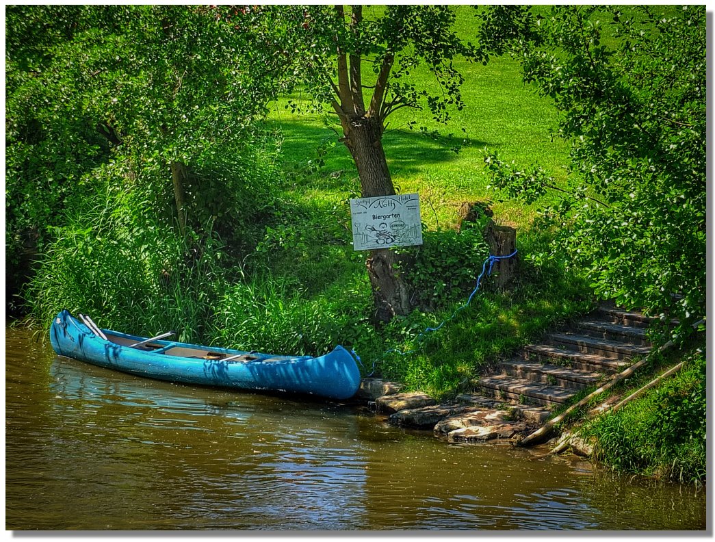 An der frnkischen Saale in Morlesau..