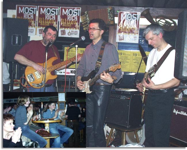 Mostrich Bluesband zur 19. Jahresparty im Blues Corner Lohr