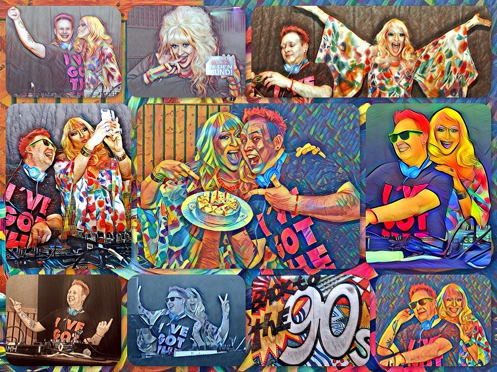 Neonparty Vol. 4 in der Vereinshalle in Wombach