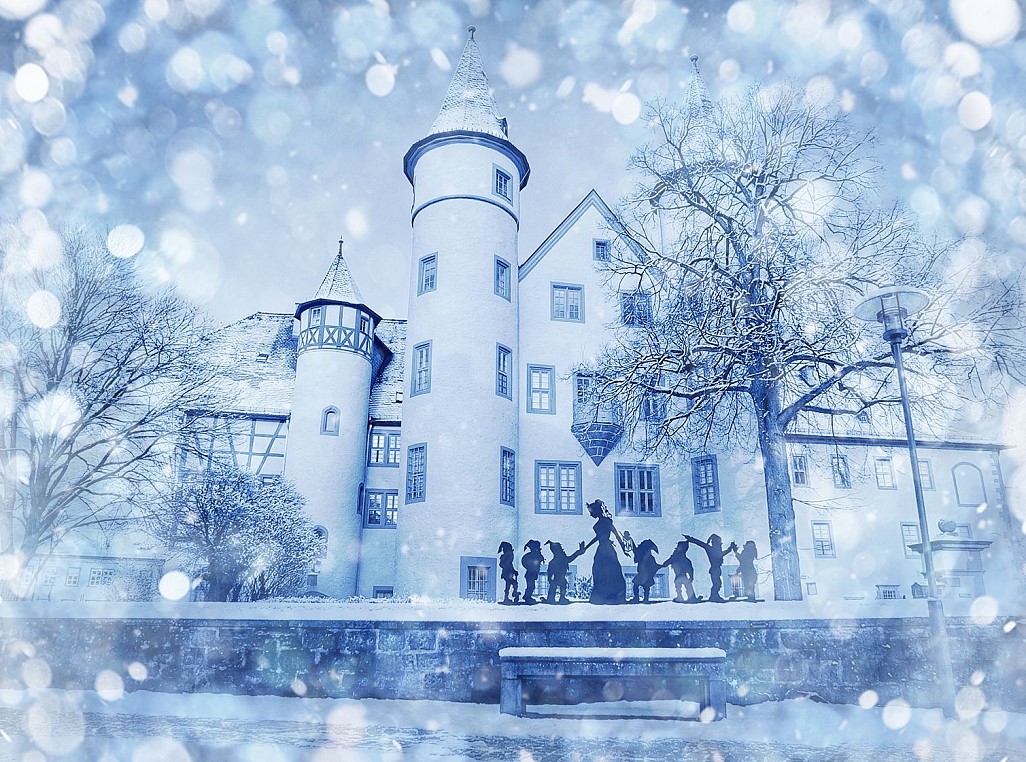 Winterlandschaft 2017  in Lohr a. Main