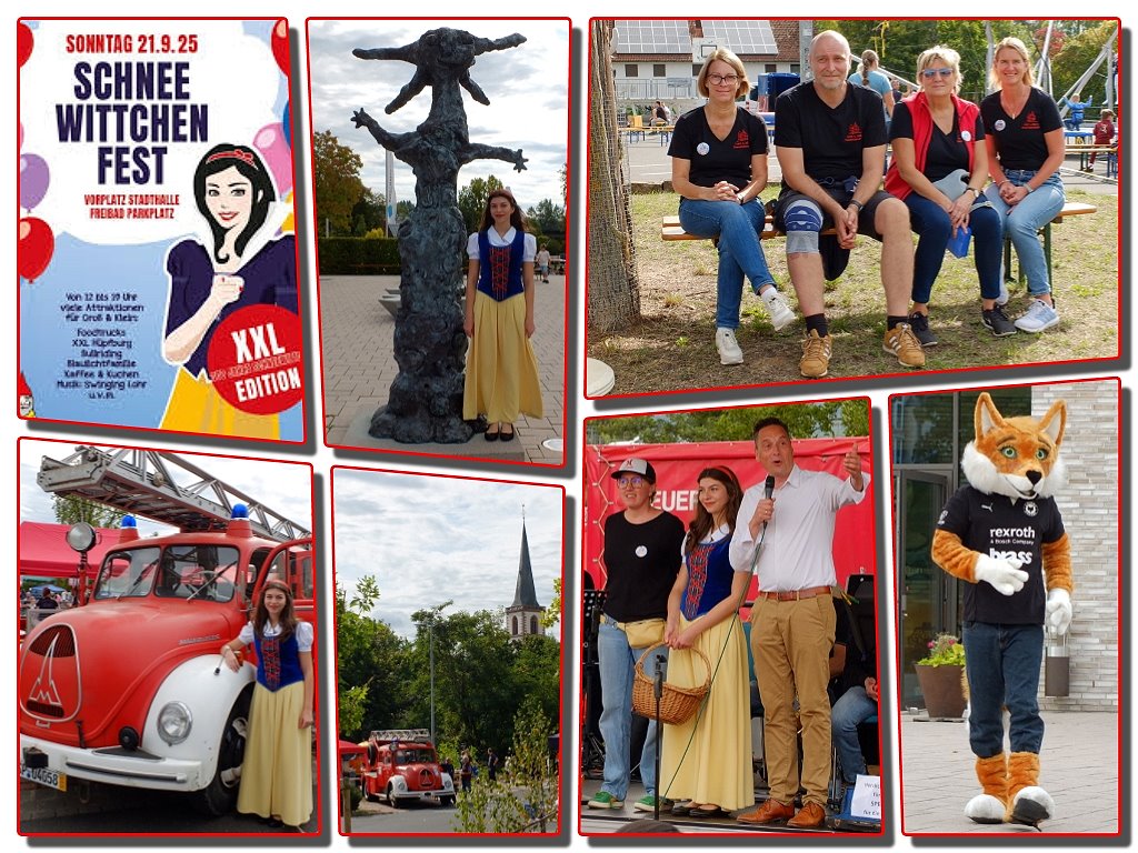 Impressionen vom Schneewittchenfest XXL 2025 auf dem Freibad Parkplatz