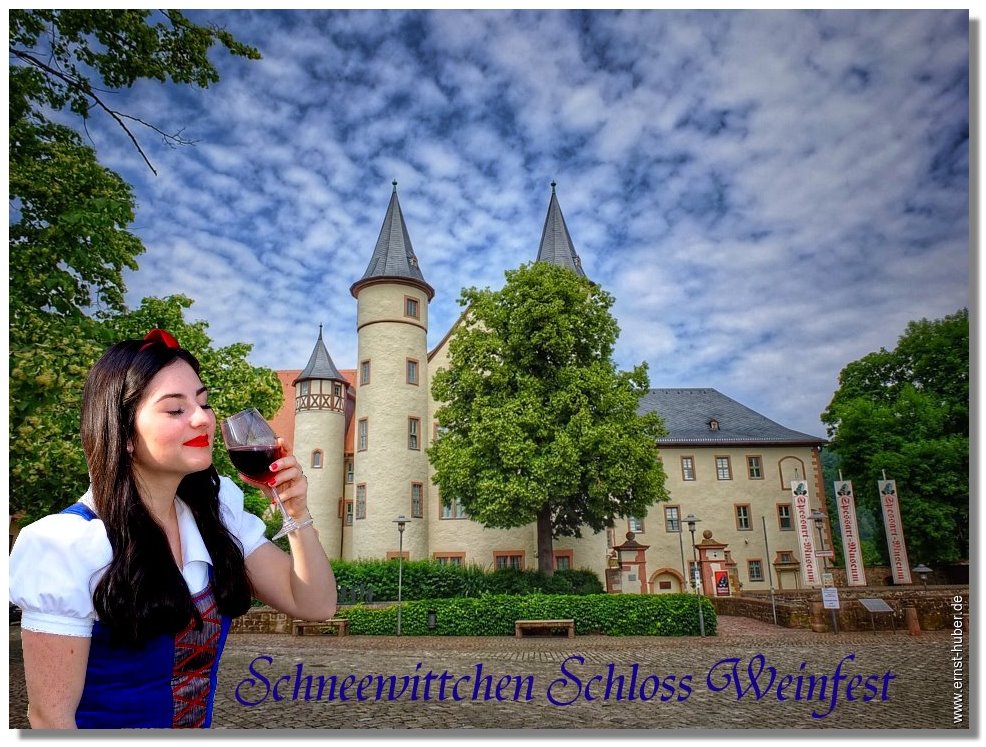 Schneewittchen Schloss Weinfest in Lohr a. Main