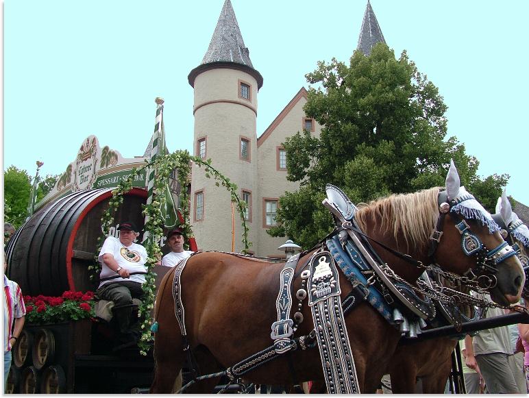 Start zur 60. Lohrer Spessartfestwoche