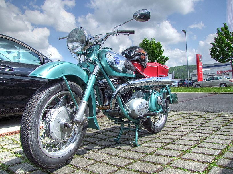 Oldtimerspessartrallye an Pfingsten in Lohr a. Main