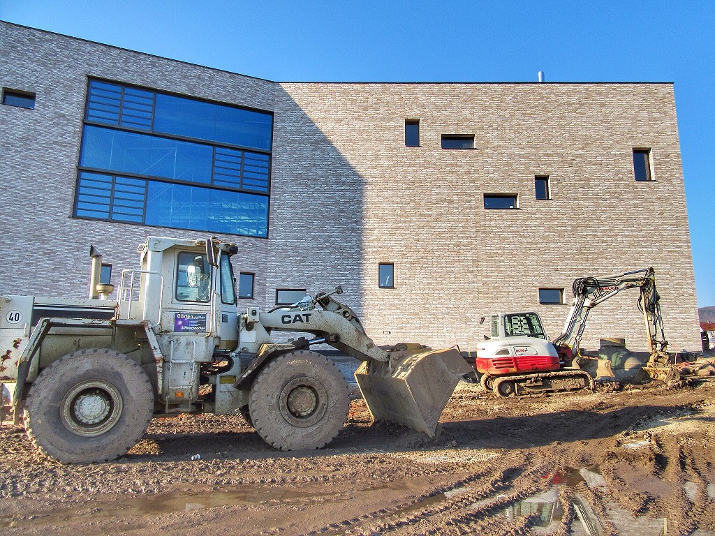 Die Stadthalle in Lohr a. Main