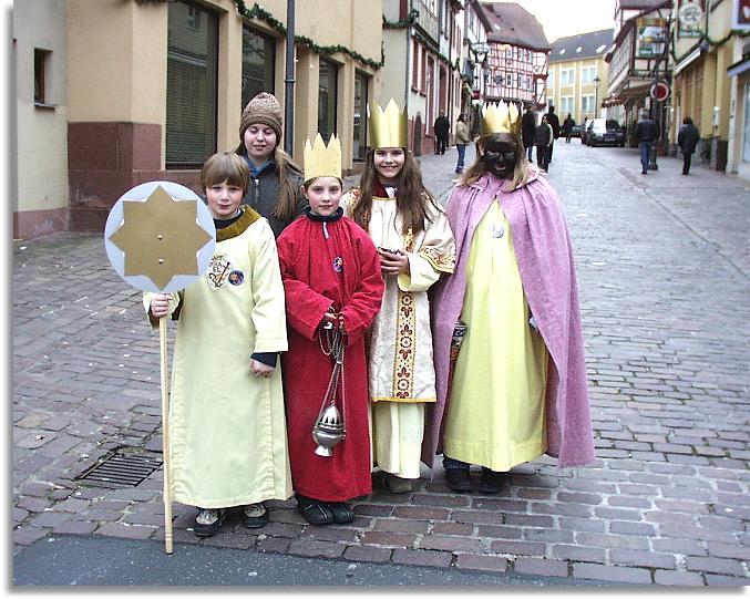Sternsinger in Lohr am Main