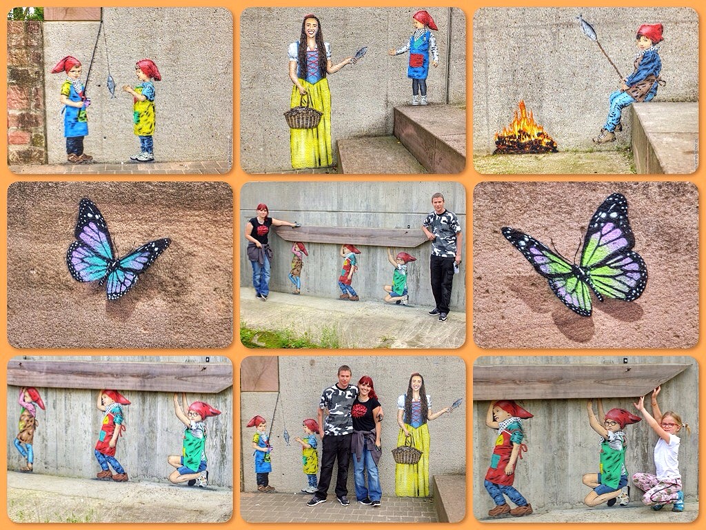 Street Art Projekt von JPS & PZY in Lohr a. Main