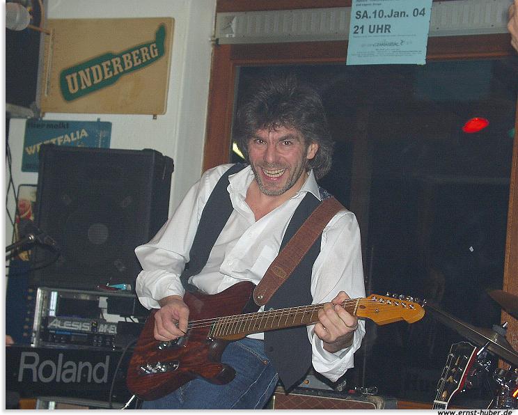 Tom Knauer im Blues Corner in Lohr am Main ... Klicken Sie hier für mehr Bilder