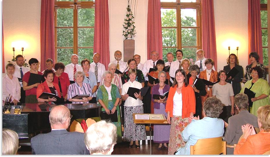 Sommerkonzert des VHS Kammerchor Lohr .. Ein Klick für weitere Bilder...