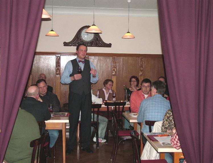 Weinprobe im Weinhaus Rose in Lohr a. Main