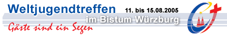 Weltjugendtreffen im Bistum Würzburg