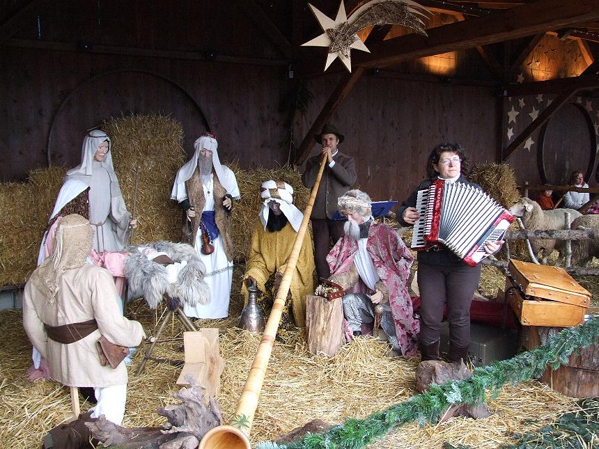 Weihnachtsmarkt auf der Franziskushöhe in Lohr a. Main