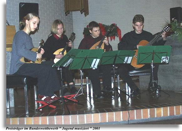 Zupfquartett der Sing- und Musikschule Lohr am Main