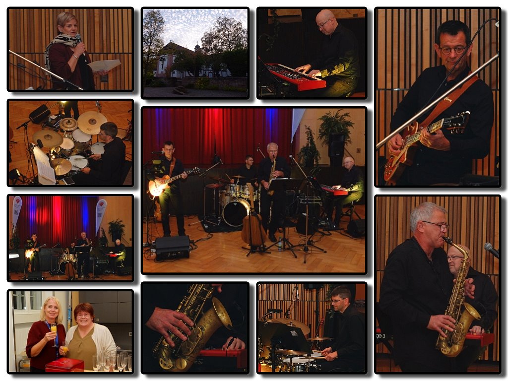 Die Band 4 Groove live in Concert im Festsaal vom BKH