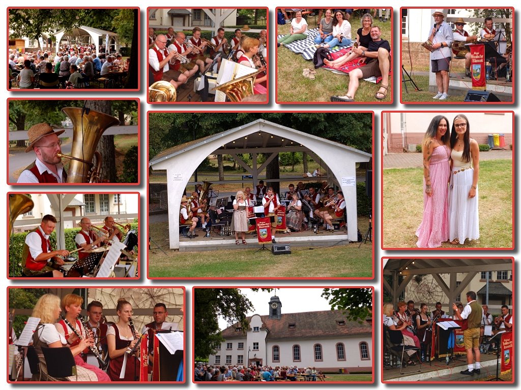 "Picknickkonzert - Der Original Wombacher Blasmusik auf der Wiese vom BKH auf dem Sommerberg"