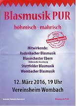 Blasmusik PUR in Wombach