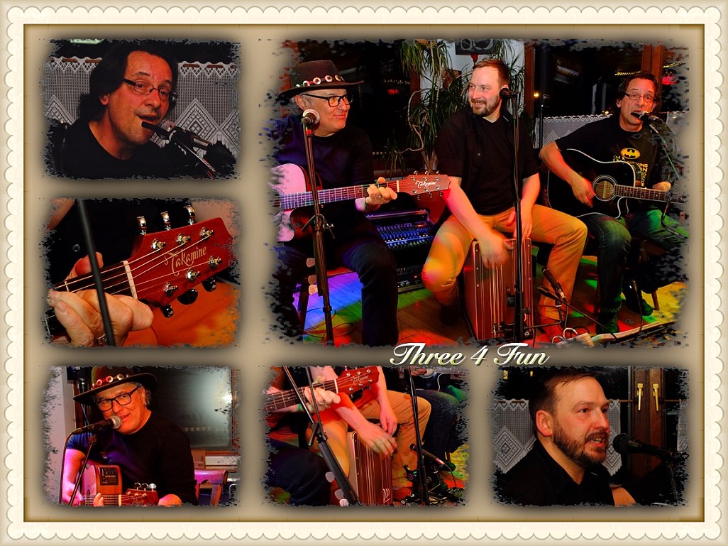 Three4Fun in Concert im Blues Corner in Lohr a. Main