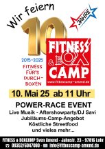 10 Jahre Boxcamp in Lohr a. Main