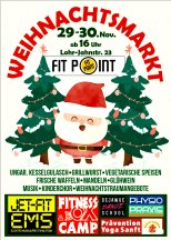Weihnachtsmarkt 2024 am Fitpoint Lohr
