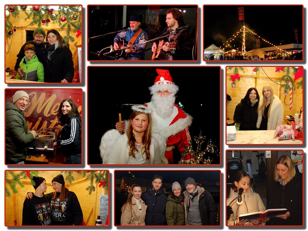 Impressionen vom Weihnachtsmarkt 2025 am Fitpoint in der Jahnstrasse