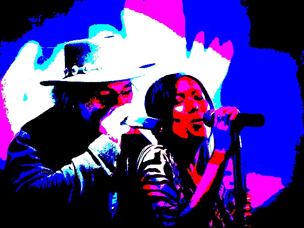 Uwe & Sharon von Mir Zw & Band