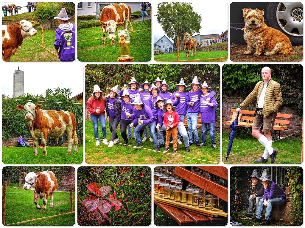 Bullenschiss 2022 bei der Zeltkirb in Lohr a. Main Wombach