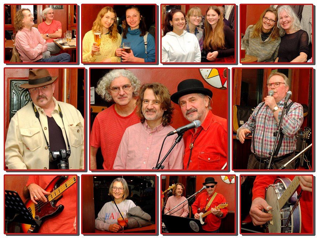 Musikerstammtisch im Cafe Mann in Lohr a. Main