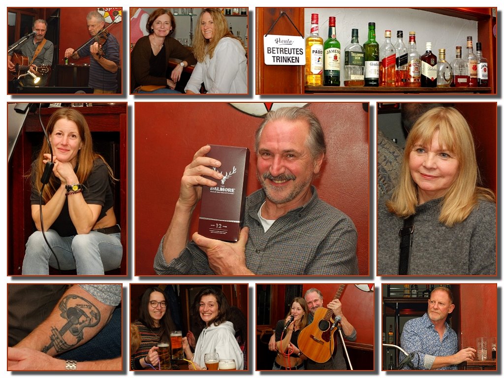 Musikerstammtisch im Cafe Mann in Lohr a. Main