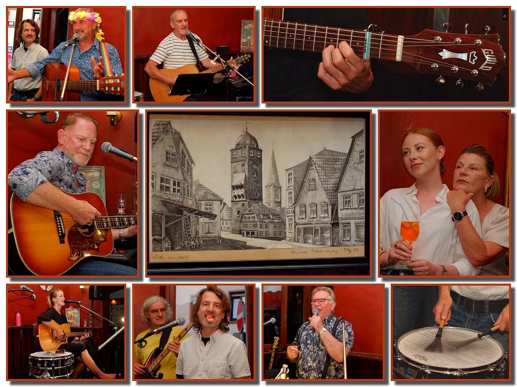 Musikerstammtisch im Cafe Mann in Lohr a. Main