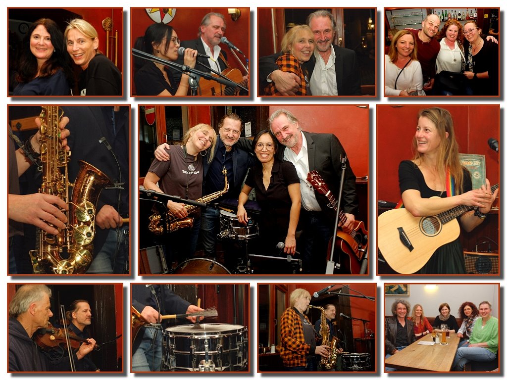 Impressionen vom Musikerstammtisch 03/2024 im Cafe Mann