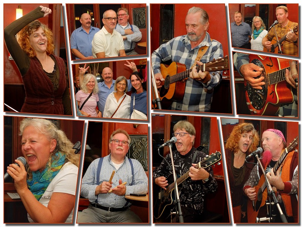 Impressionen vom Musikerstammtisch im Cafe Mann