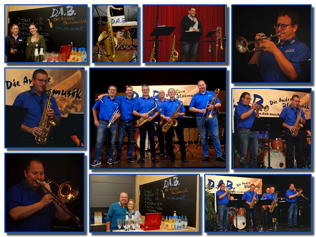 D.A.B. die andere Blasmusik zu Gast im Festsaal vom BKH