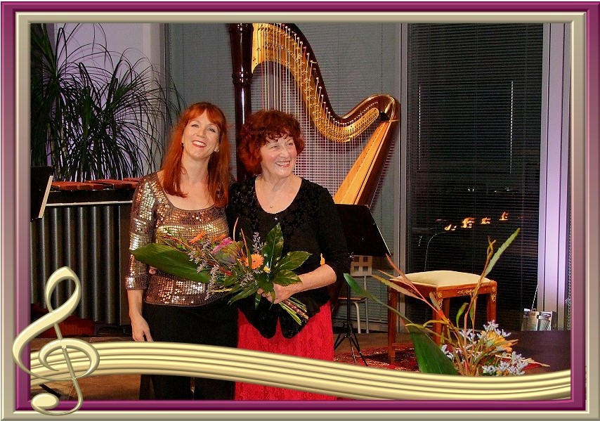 Gudrun und Babette Haag das Duo Arparimba in Lohr a. Main