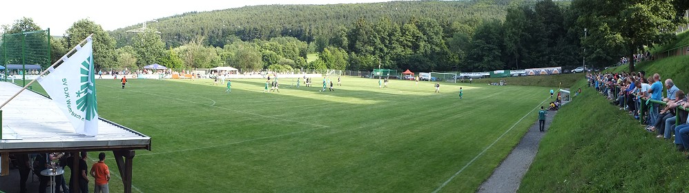 Das Sportgelnde in Lohr a. Main Wombach