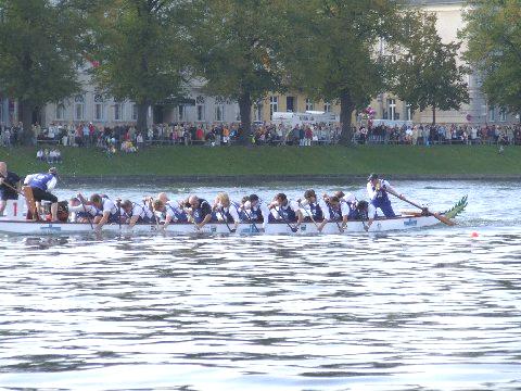 Drachenbootrennen in Schwerin