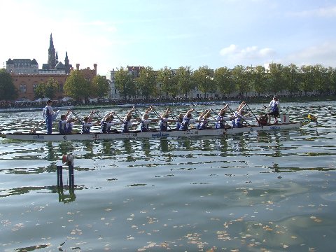 Drachenbootrennen in Schwerin
