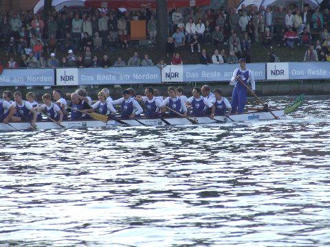 Drachenbootrennen in Schwerin