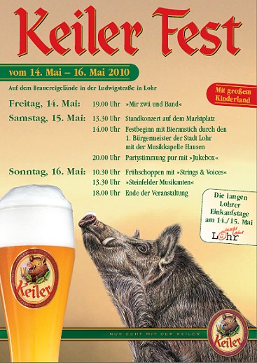 Keilerfest im Lohrer Brauereihof