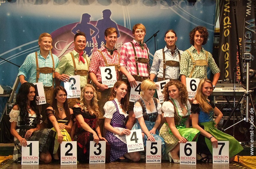 Die Kandidaten der Miss und Mister Spessartwahl 2011