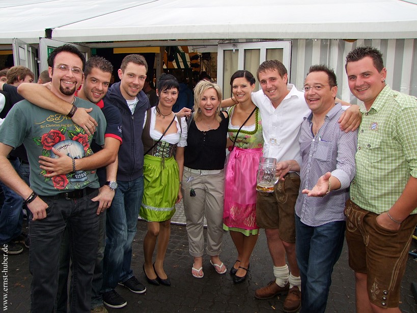 Schwitzen mit OHLALA auf der Lohrer Spessartfestwoche 2011