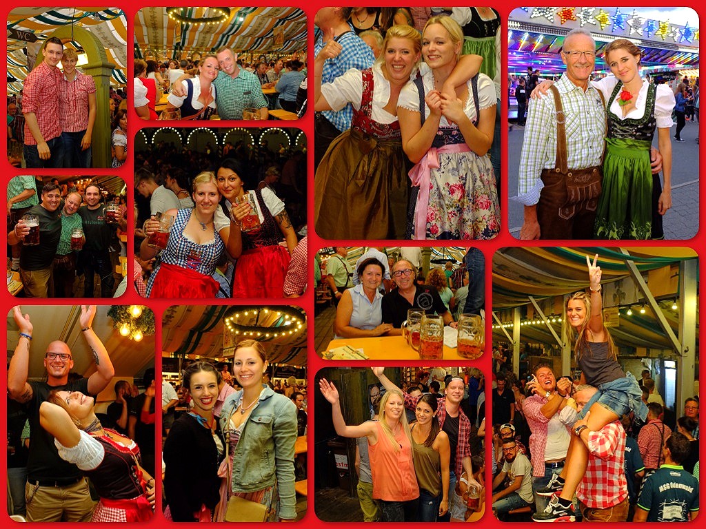 Party mit musikuss auf der Lohrer Spessartfestwoche 2015