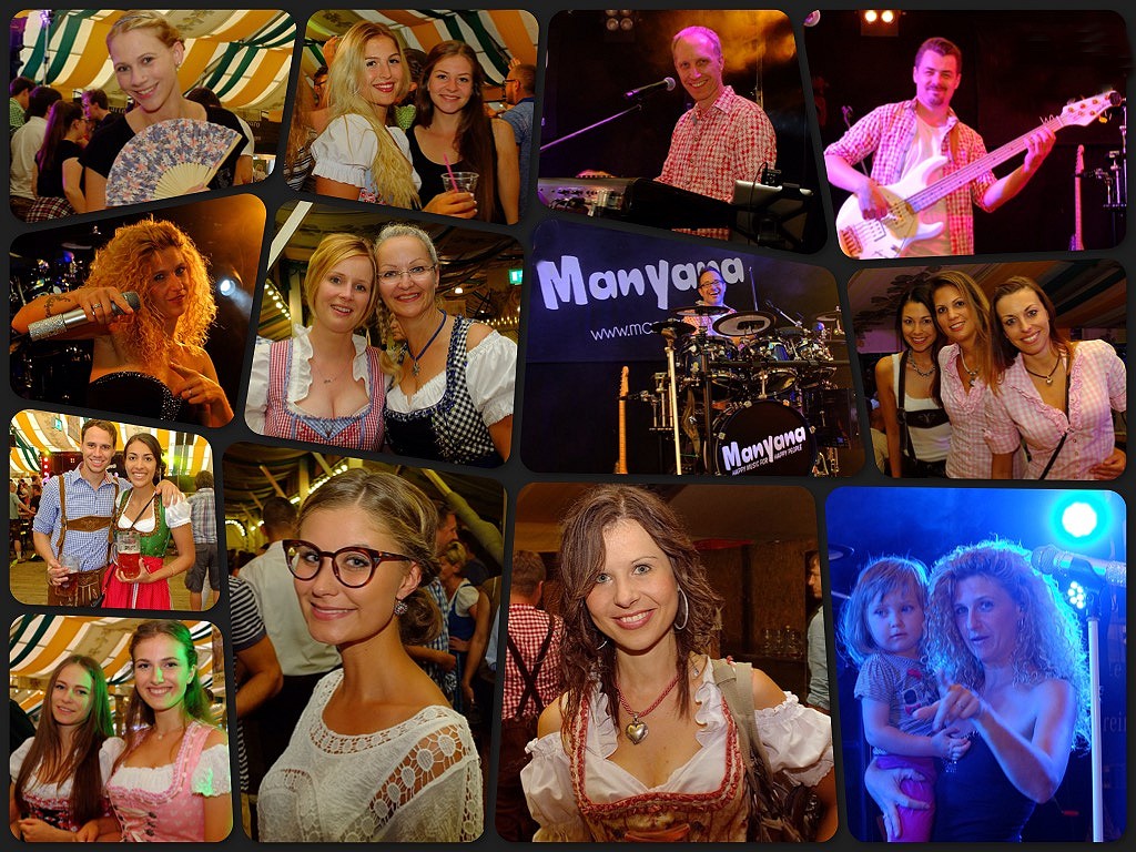 Party mit Manyana auf der 71. Lohrer Spessartfestwoche 2016