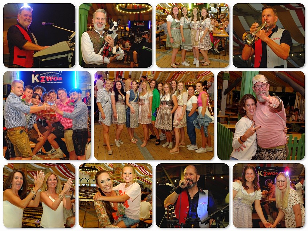Beste Festzeltstimmung mit den Partyprofis aus dem Alpenland...