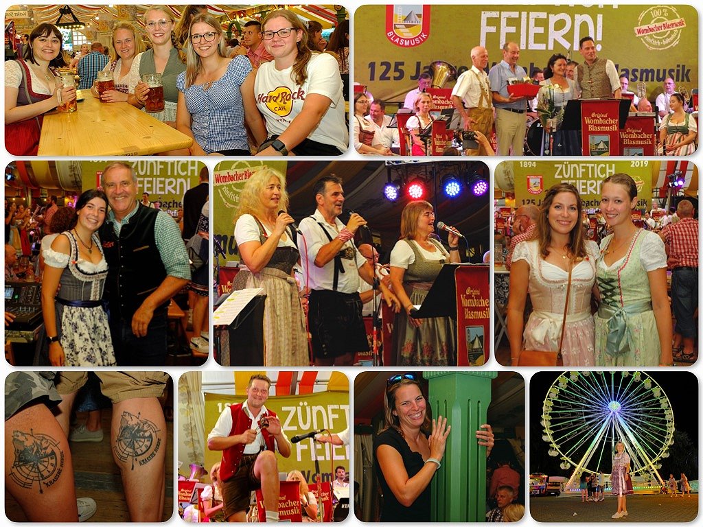 Blasmusik Pur auf der 75. Lohrer Spessartfestwoche 2022