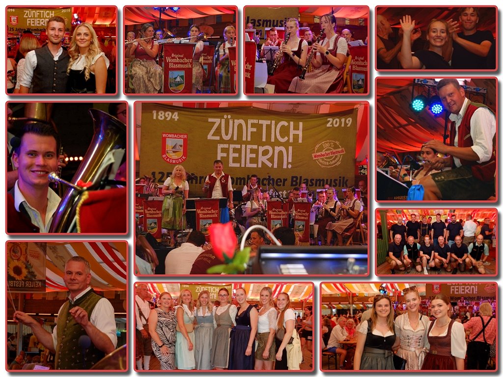 Blasmusik Pur auf der 79. Lohrer Spessartfestwoche 2026